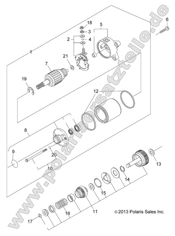 Engine, Starting Motor