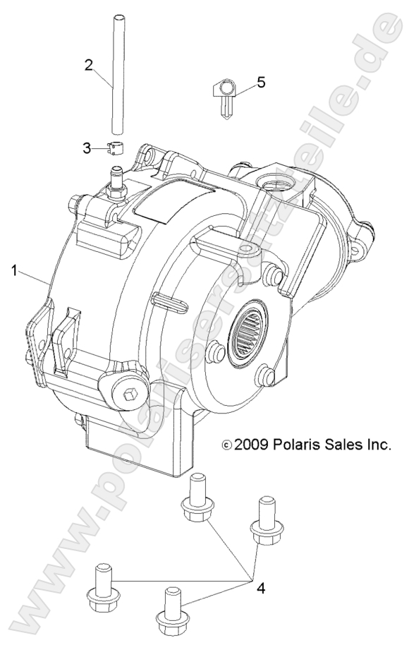 Drive Train, Front Gearcase Mounting