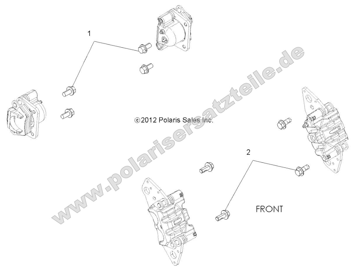 Brakes, Caliper Mounting Brakes, Caliper Mounting