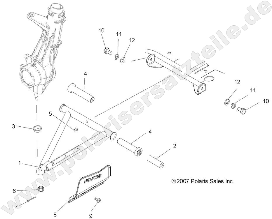 SUSPENSION, A-ARM and STRUT MOUNTING