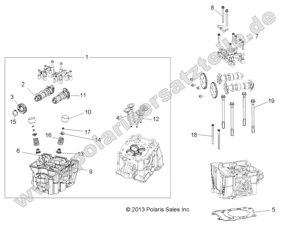 Engine, Cylinder Head, Cams and Valves Engine, Cylinder Head, Cams and Valves