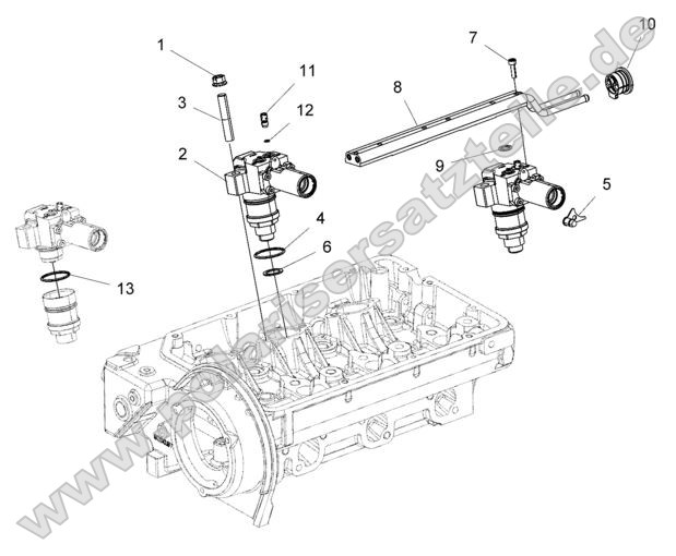 Engine, Fuel Injection Pump, Delivery Pipe Engine, Fuel Injection Pump, Delivery Pipe