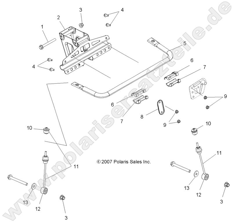 SUSPENSION, TORSION BAR SUSPENSION, TORSION BAR