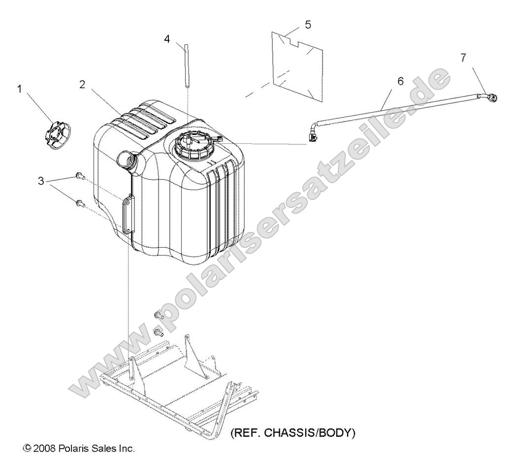 Body, Fuel Tank Asm.