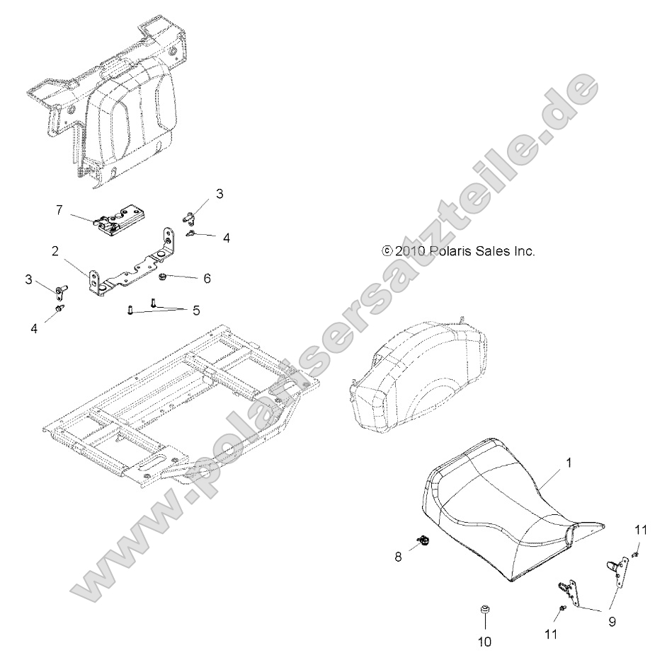 Body, Seat, Operator Body, Seat, Operator