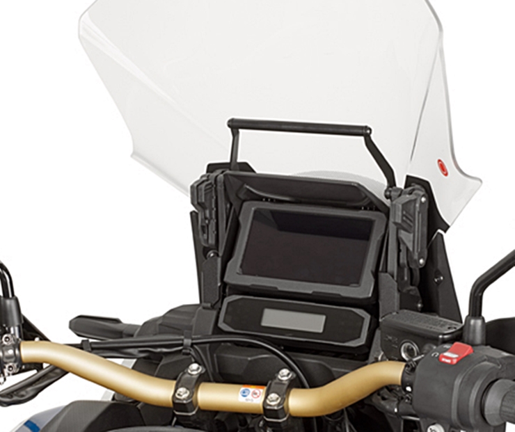 Givi-Querstange-fuer-Smartphone-Navihalterung-am-Windschild-Honda-CRF-1100-Africa-Twin-2020-FB1178-2