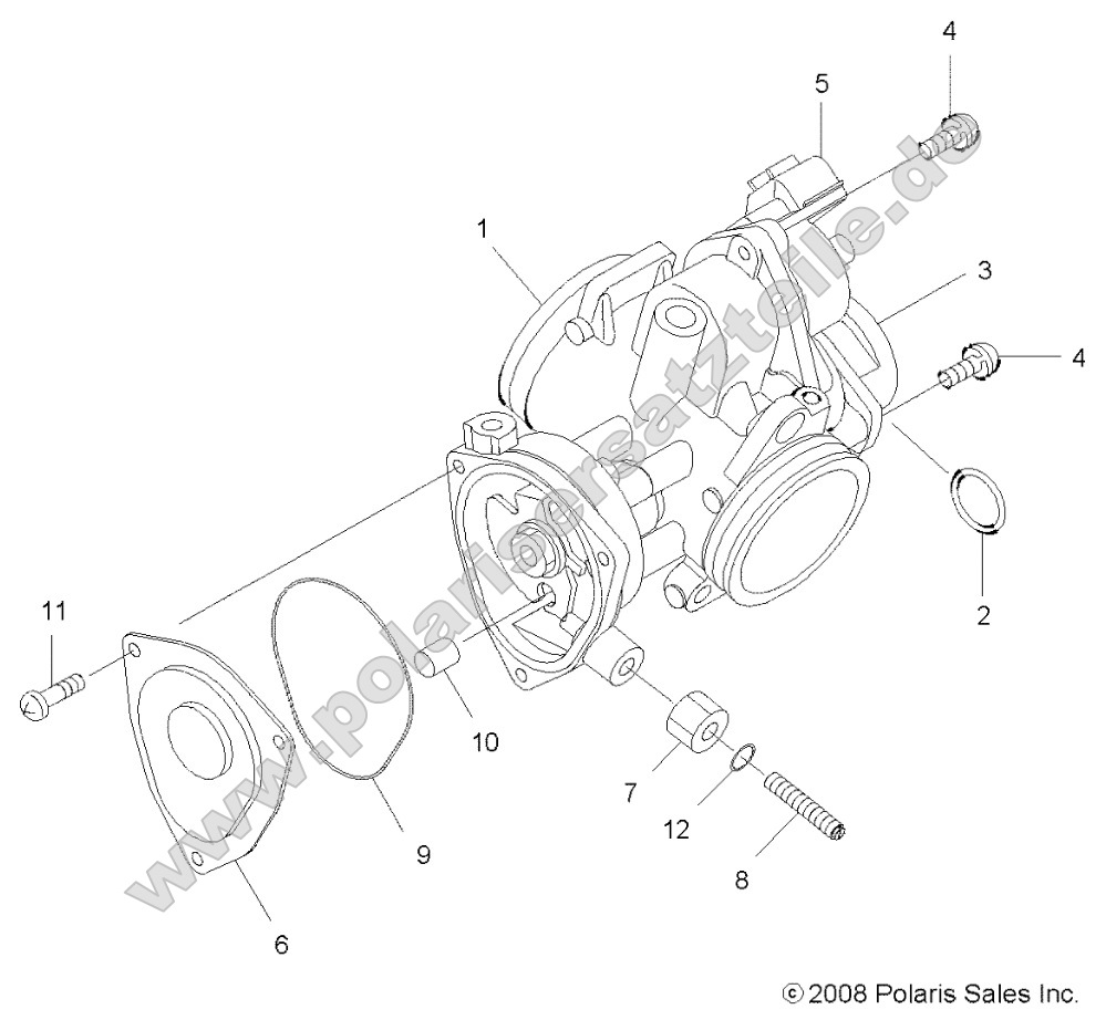 Engine, Throttle Body Engine, Throttle Body