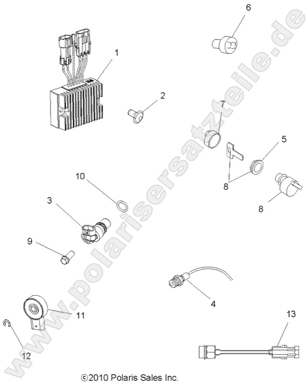 ELECTRICAL, SWITCHES, SENSORS and ECM