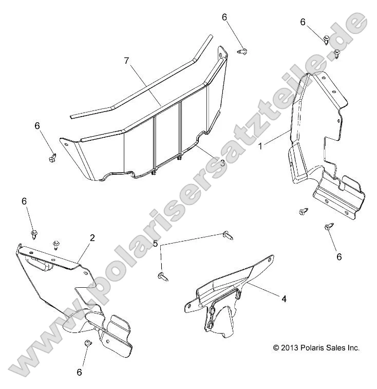 Body, Splash Shields Body, Splash Shields