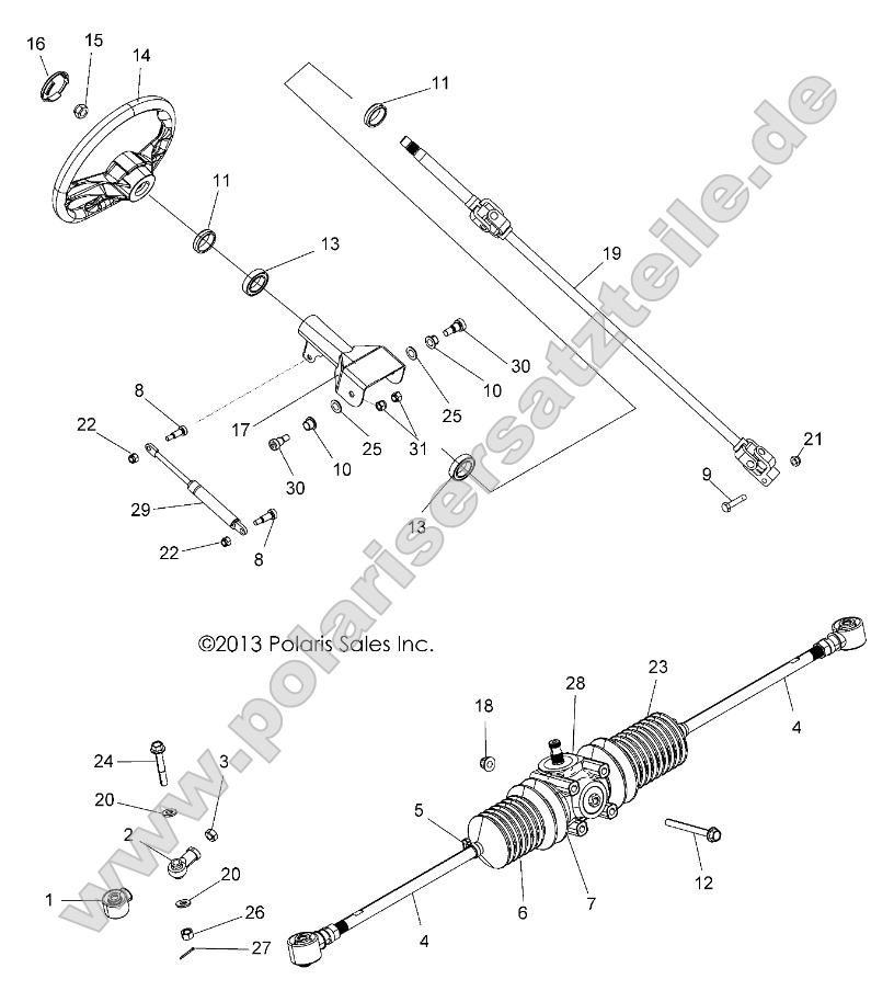 Steering, Steering Asm. Steering, Steering Asm.