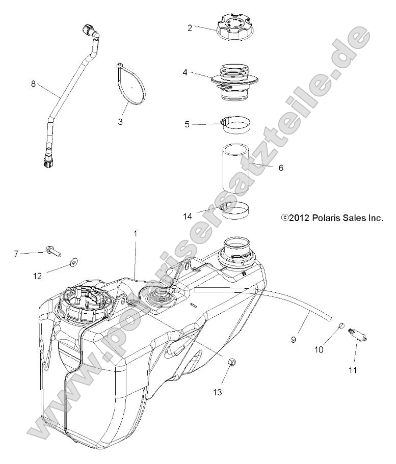 Body, Fuel Tank Body, Fuel Tank
