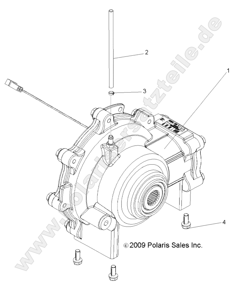 Drive Train, Front Gearcase Drive Train, Front Gearcase