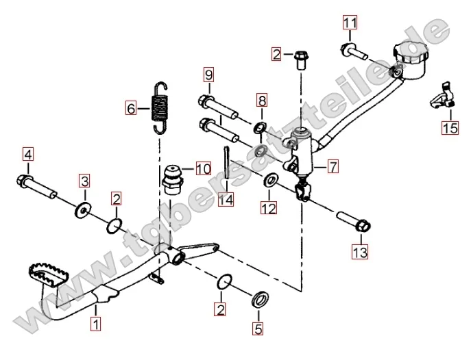 Bremspedal Bremspedal