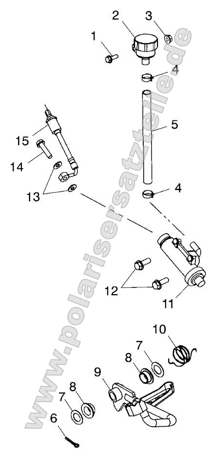 Rear Master Cylinder/Foot Pedal Rear Master Cylinder/Foot Pedal