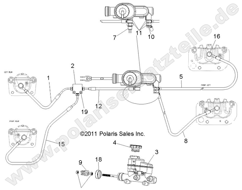 BRAKES, LINES AND MASTER CYLINDER