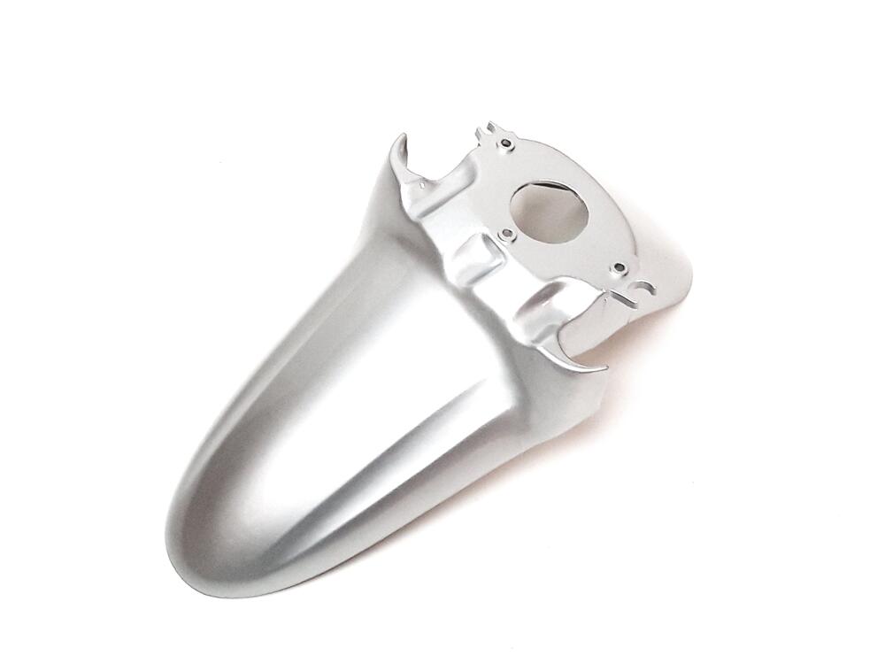 TGB FENDER, FRONT, SILVER WHITE - BH128PL01SW