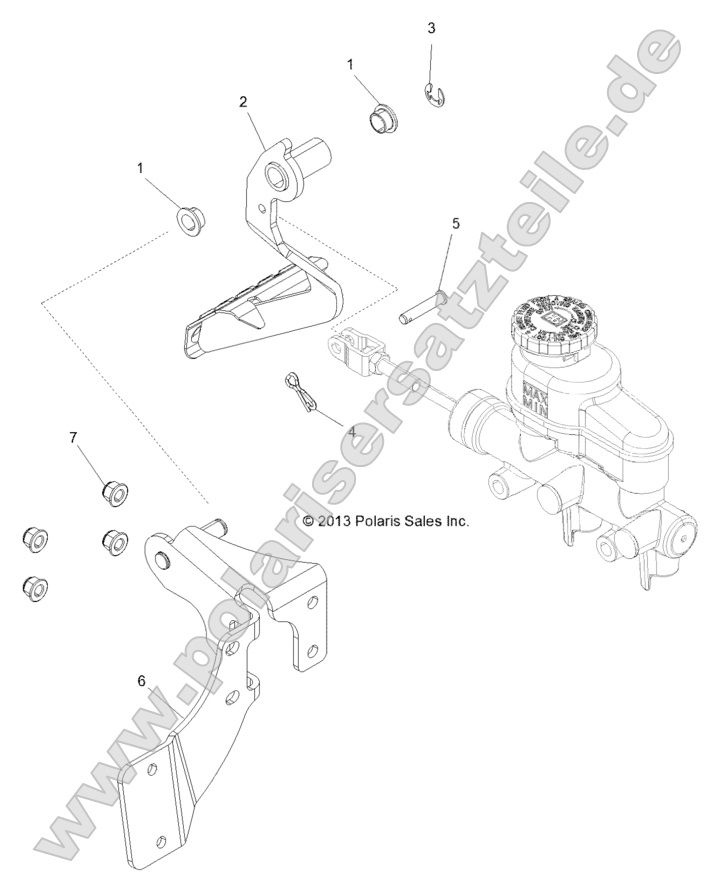 Brakes, Pedal and Master Cylinder