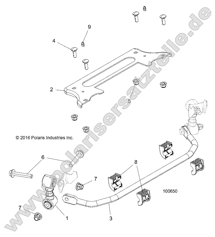 Suspension, Stabilizer Bar, Front Suspension, Stabilizer Bar, Front