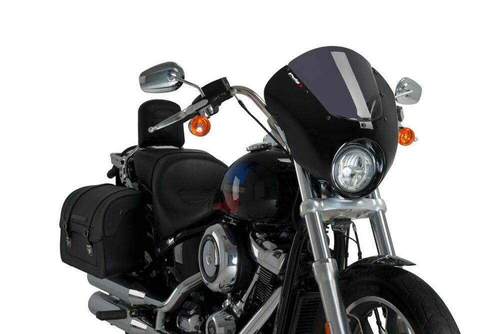 PUIG LAMPENVERKLEIDUNG MOD.DARK NIGHT HD SOFTAIL LOW RI - 21096F
