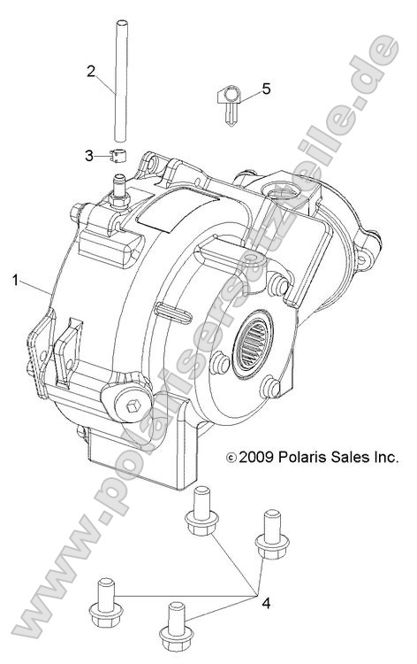 Drive Train, Front Gearcase Mounting
