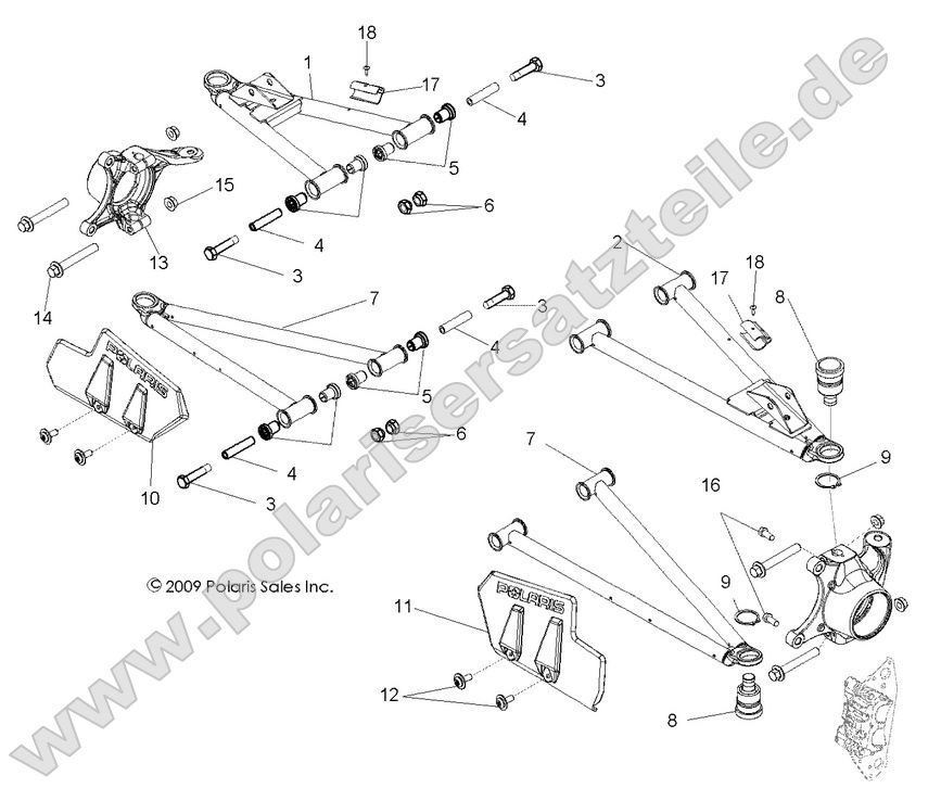Suspension, Front Control Arms