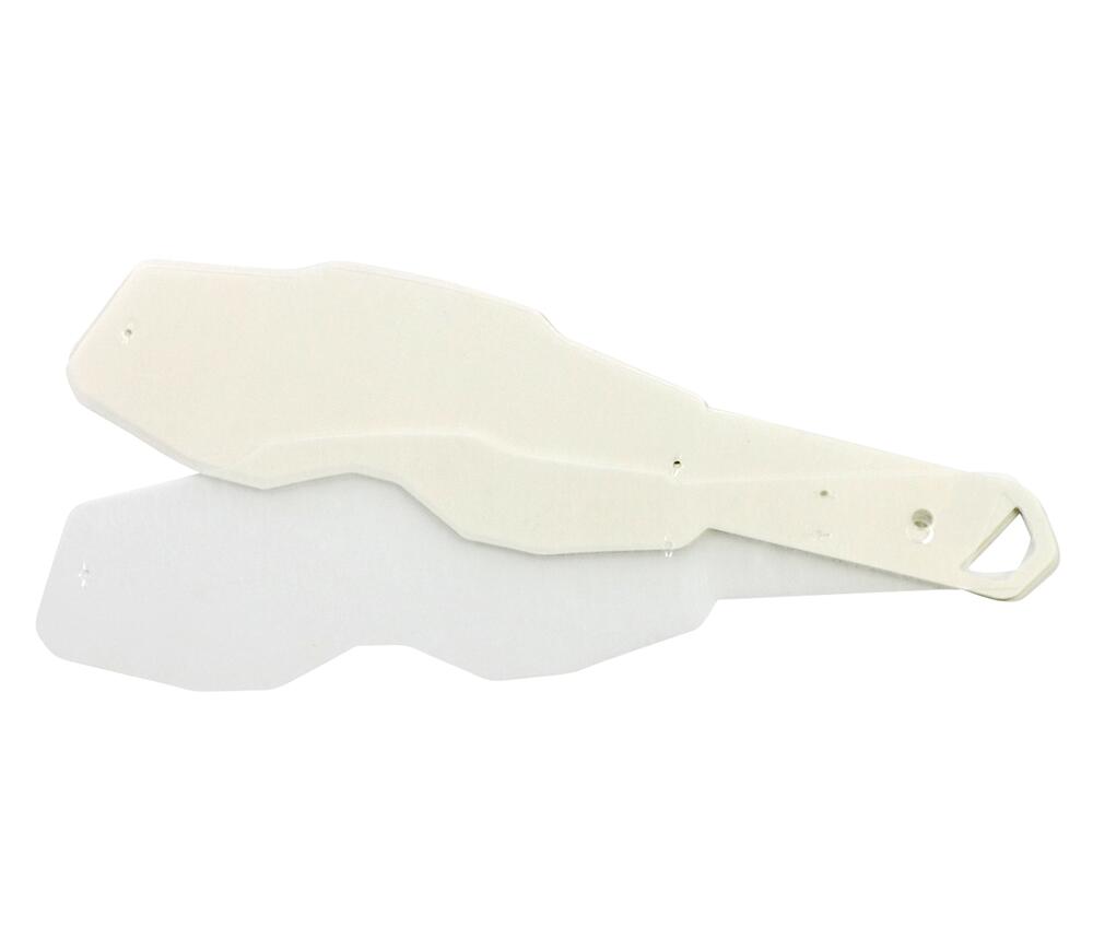 100% Offroad Brille Tear Off Abreißscheiben - für Racecraft 2 / Accuri 2 / Strata 2 - 20 Stück