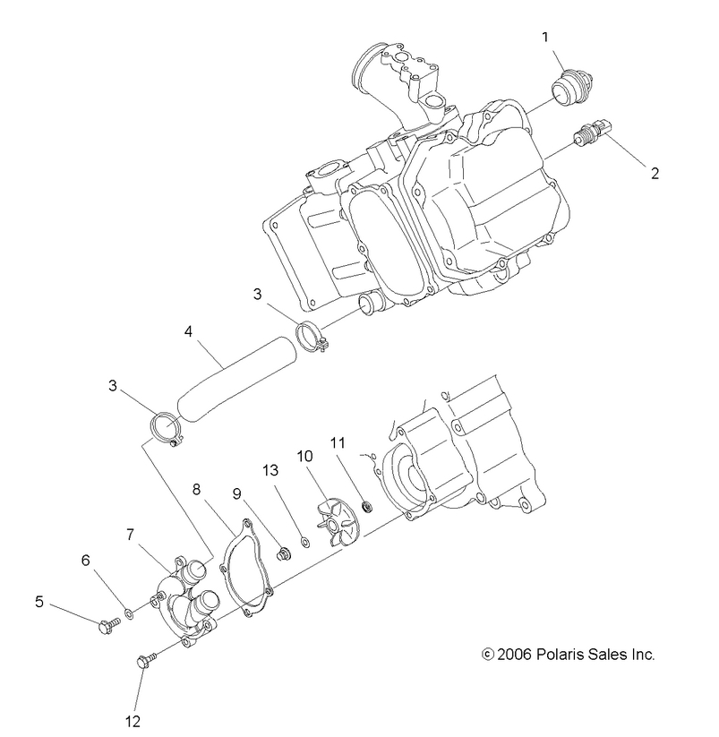 Engine, Water Pump Engine, Water Pump