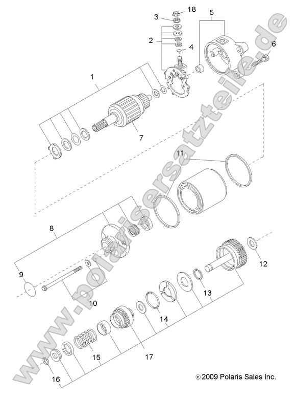 Engine, Starting Motor