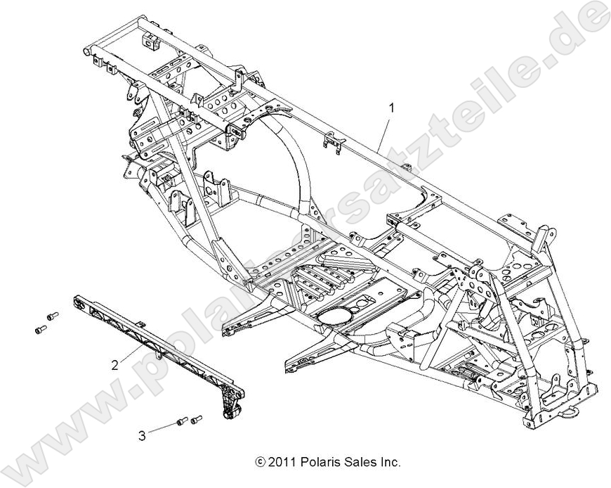 CHASSIS, MAIN FRAME
