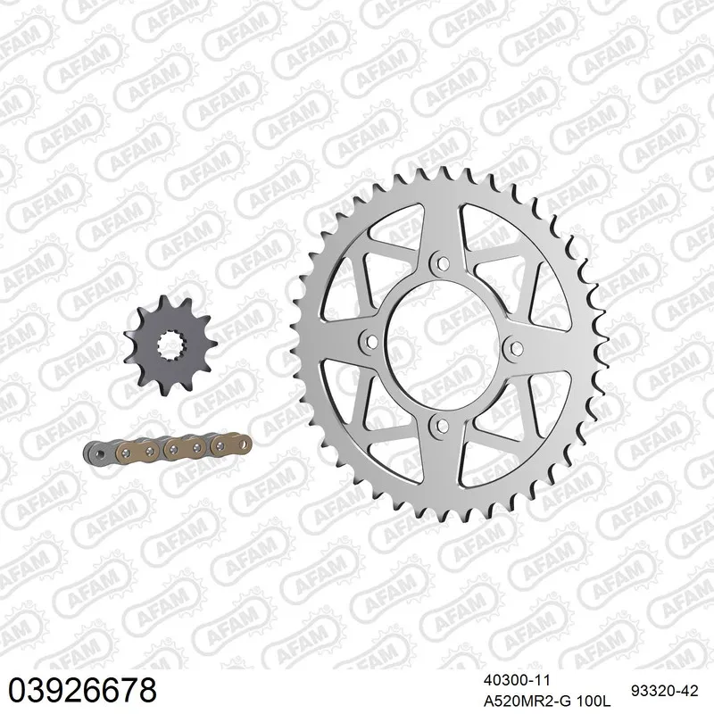 AFAM Kettensatz Aluminium 520 MR2-G 11x42 - Beta Rev 3 250 2005 - 03926678
