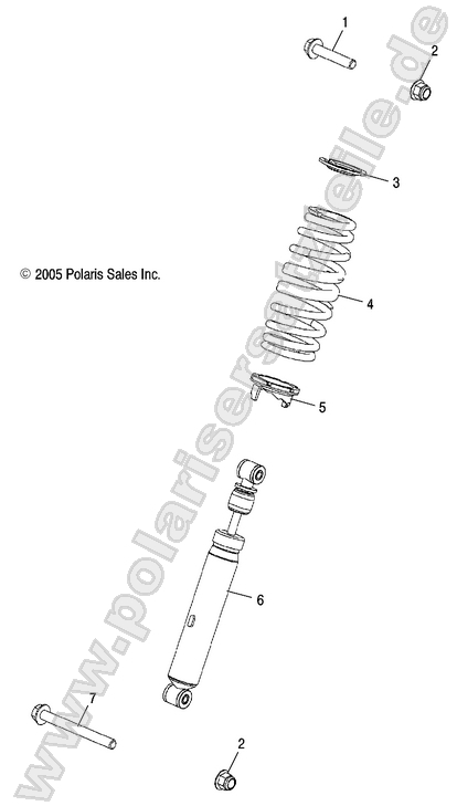 SUSPENSION, REAR SHOCKS