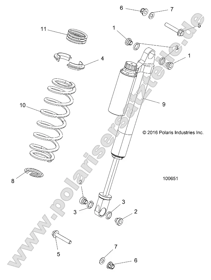 Suspension, Front Shock Mounting