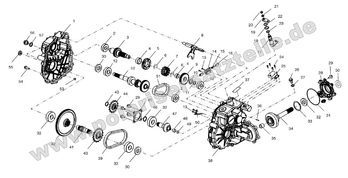 Gearcase (if built before 4/29/01) Gearcase (if built before 4/29/01)