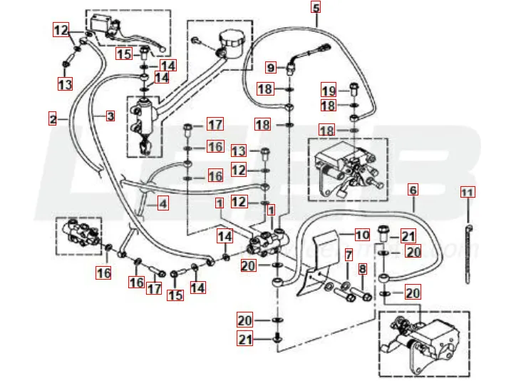 Bremsanlage hinten Bremsanlage hinten