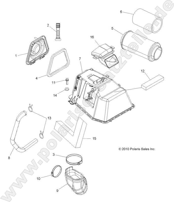 ENGINE, AIR INTAKE ENGINE, AIR INTAKE