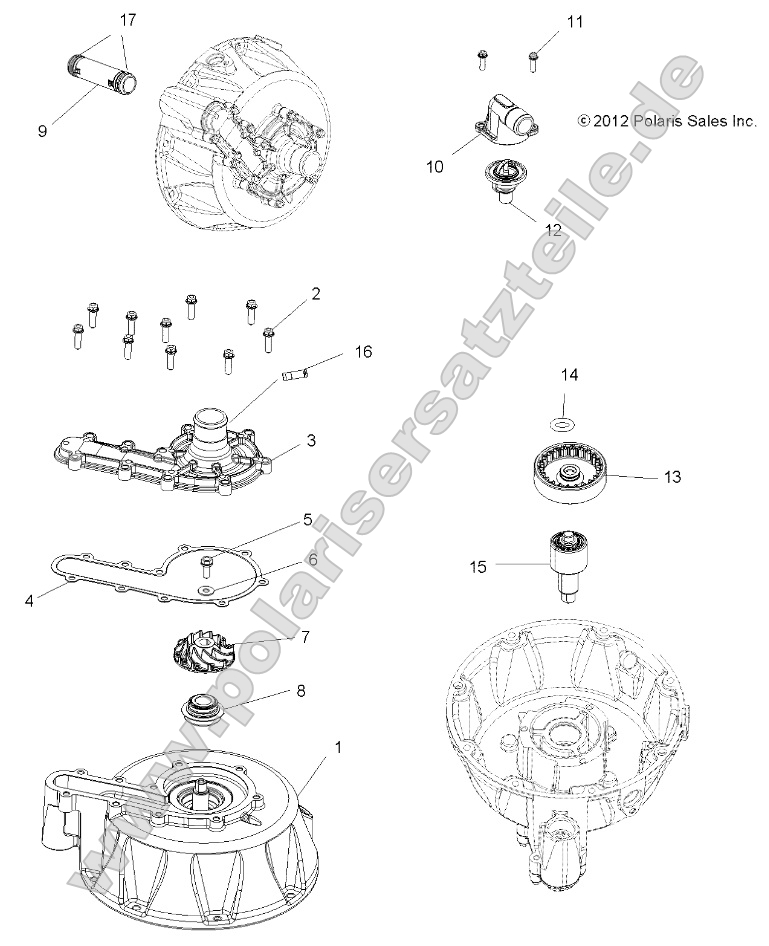 Engine, Cooling System and Water Pump Engine, Cooling System and Water Pump