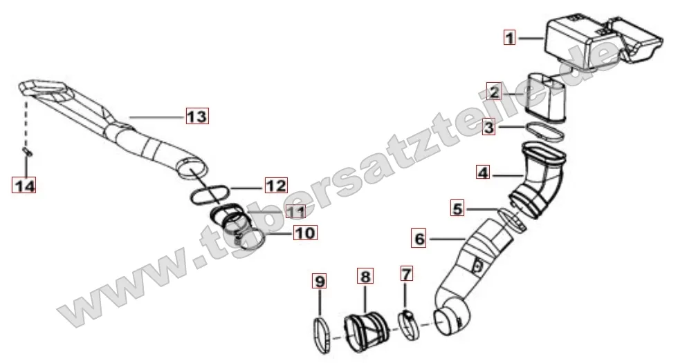 Ansaugstutzen Ansaugstutzen