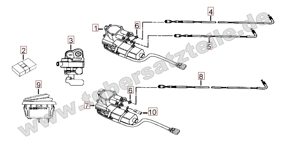 Stellmotor Differenzialsperre Stellmotor Differenzialsperre
