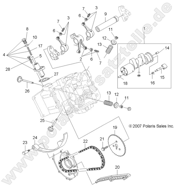 ENGINE, VALVES and CAMSHAFT