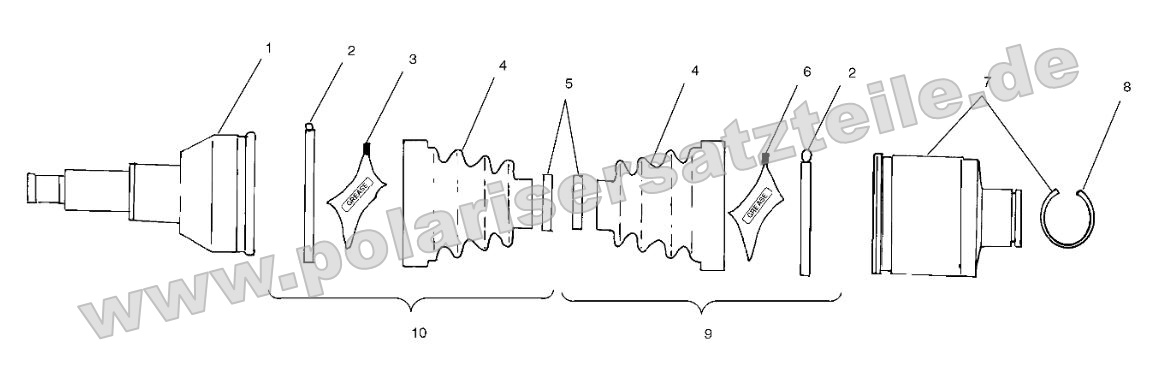 Rear Drive Shaft Rear Drive Shaft