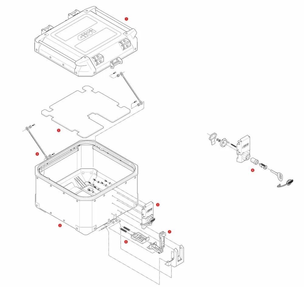 GIVI-OBK-Trekker-Outback GIVI OBK58A Trekker Outback