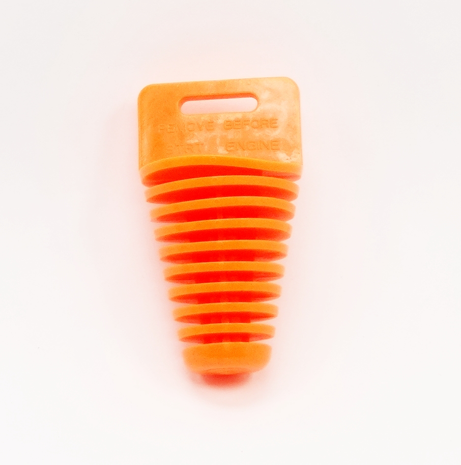 TMP Auspuffstopfen 4-Takt Schalldämpfer MAX Stopfen orange von 39 bis 56 mm