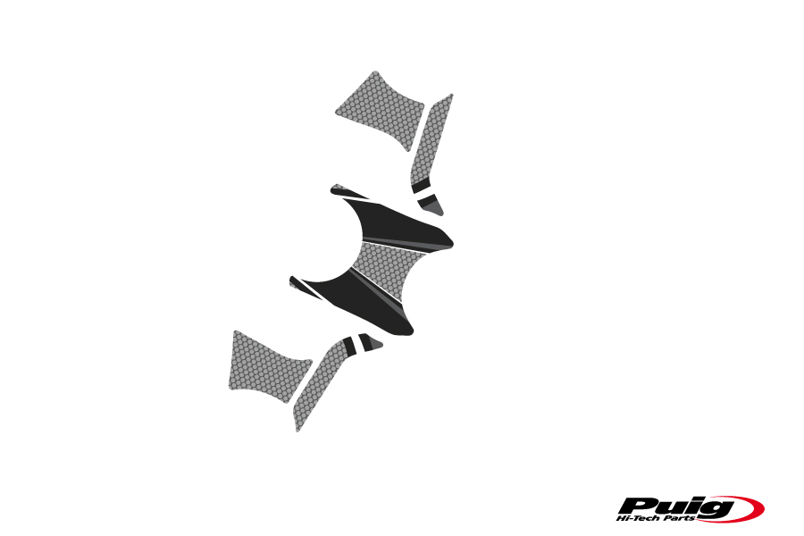 PUIG GABELBRÜCKEN-PROTEKTOR BMW GS1200R 08-12 F/GRAU - 6984U