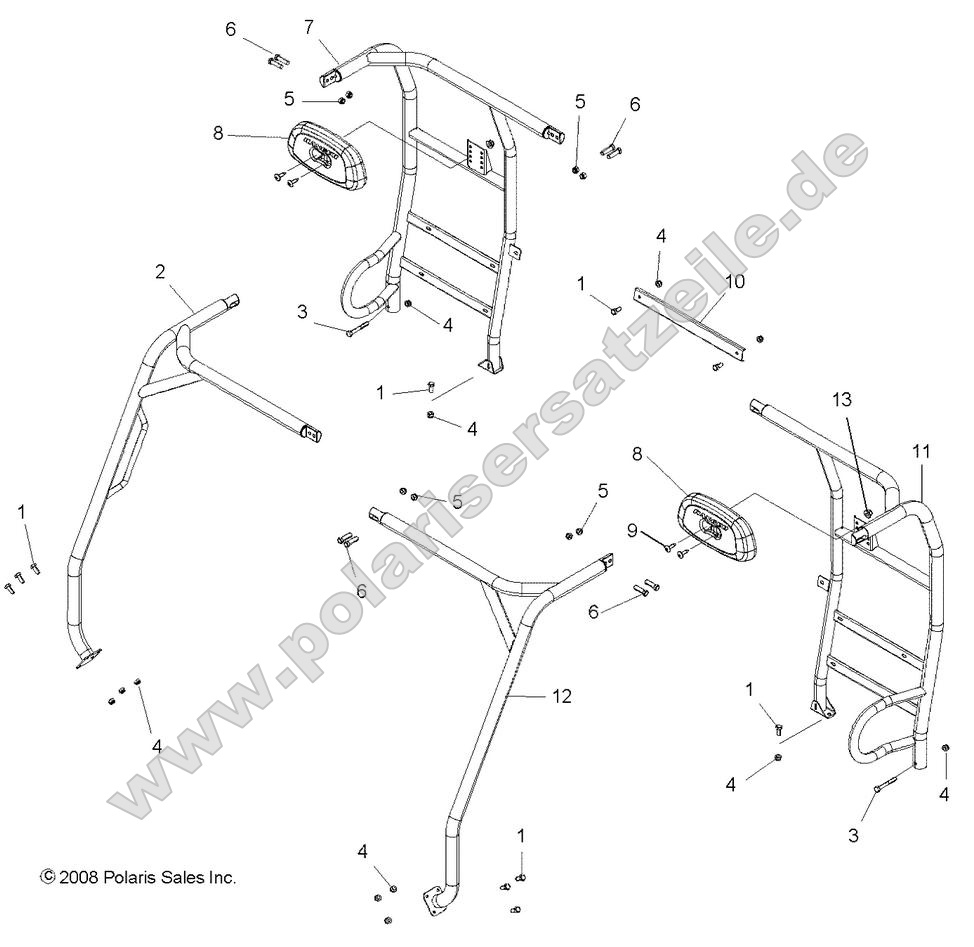 Chassis, Cab Frame Chassis, Cab Frame
