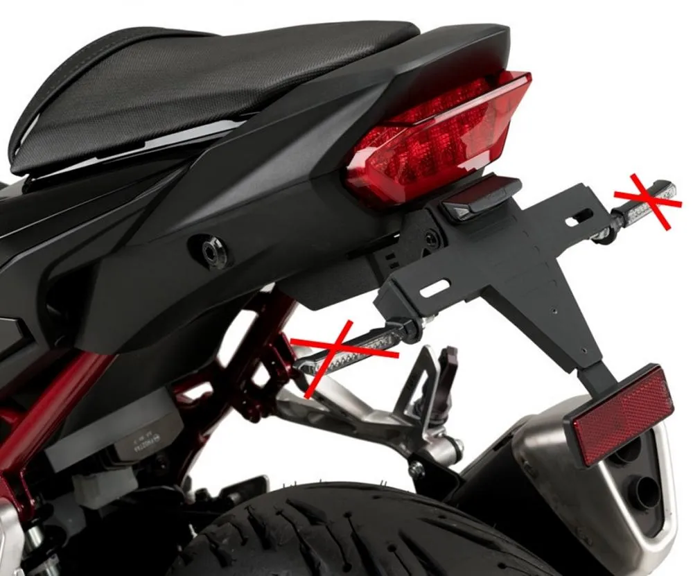Puig Kennzeichenhalter Set - Honda CB 750 Hornet 2023
