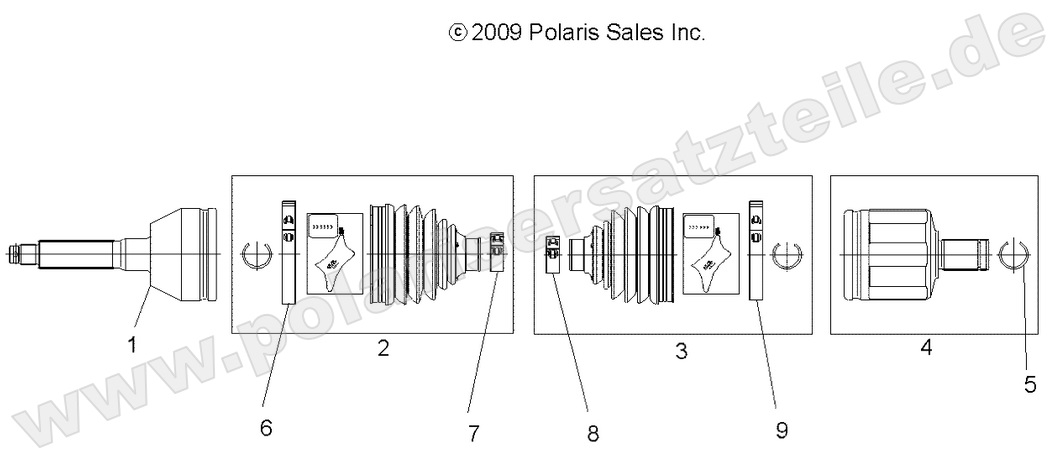 DRIVE TRAIN, FRONT DRIVE SHAFT DRIVE TRAIN, FRONT DRIVE SHAFT