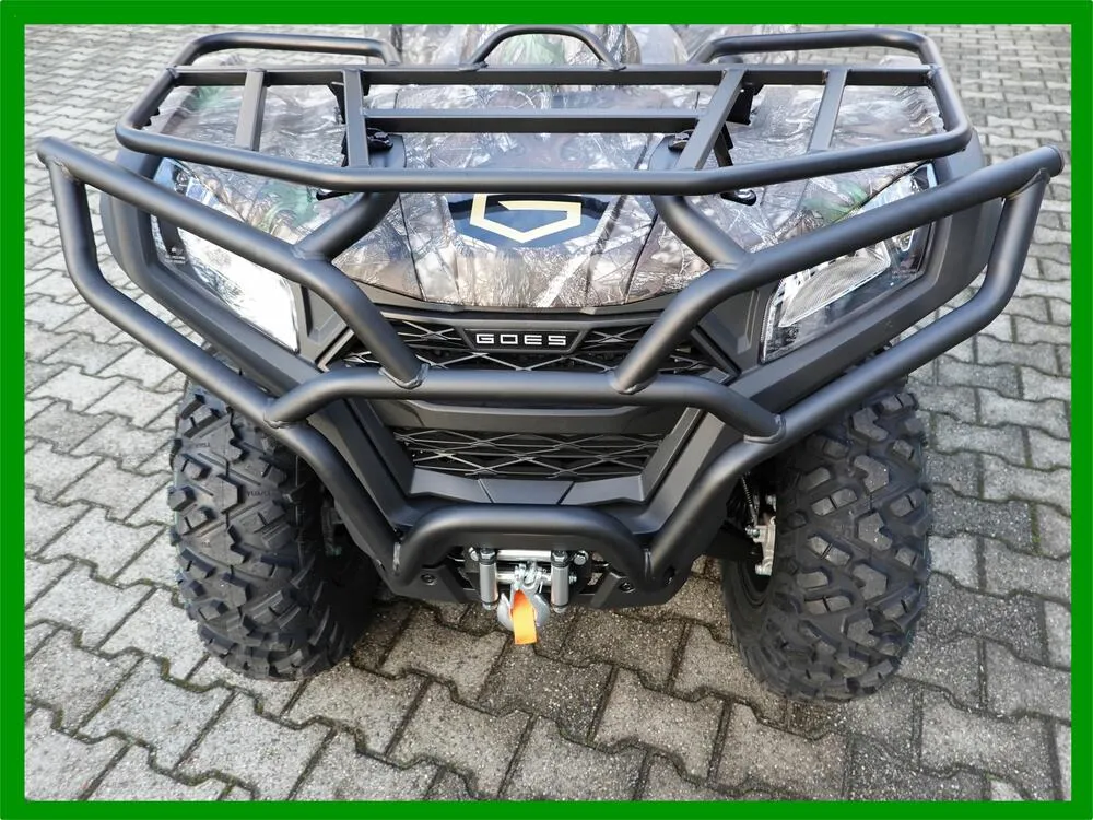 TMP Kennzeichenhalter vorne / Nummernschildhalterung klappbar - GOES Terrox 400 / 500 2024- (große Stoßstange)