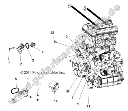 Engine, Cooling, Thermostat and Bypass Engine, Cooling, Thermostat and Bypass