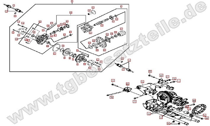 Differenzial hinten - Dämpfungselement