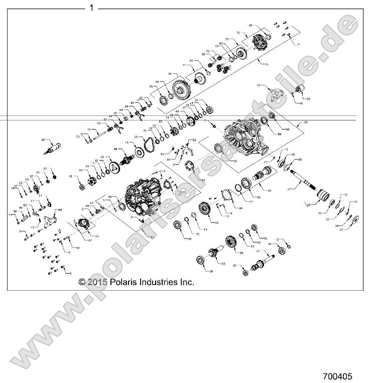 Drive Train, Main Gearcase Internal